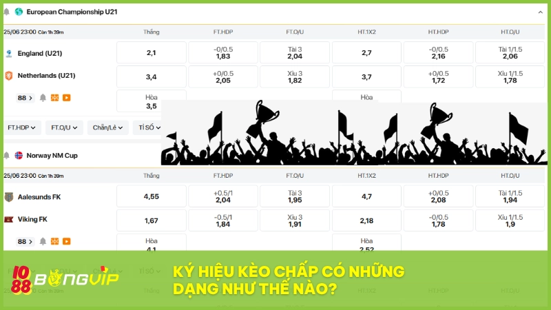 Chơi kèo chấp BONGVIP thế nào cho chuẩn? Đọc ngay kẻo lỡ 7 BONGVIP sử dụng nhiều dạng ký hiệu cược giúp người chơi dễ nhận biết