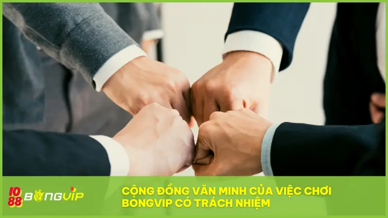 Chơi BongVip có trách nhiệm để kiểm soát mọi ván chơi 3 Cộng đồng văn minh của việc chơi BongVip có trách nhiệm