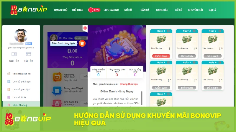Hướng dẫn sử dụng khuyến mãi Bong Vip hiệu quả 2025 để rút tiền thật 3 Làm theo quy trình 5 bước đơn giản để biến ưu đãi thành tiền thật ngay trong tài khoản của bạn