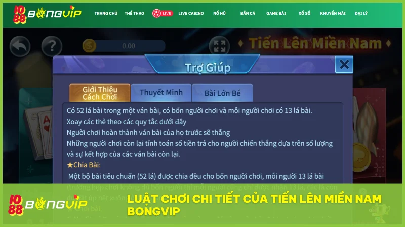 Chinh phục Tiến Lên Miền Nam tại BongVip: Chiến thuật và bí kíp từ cao thủ 3 Hướng dẫn chơi bài chi tiết giúp người mới nắm bắt cách vào bàn và chơi đúng luật tại BongVip