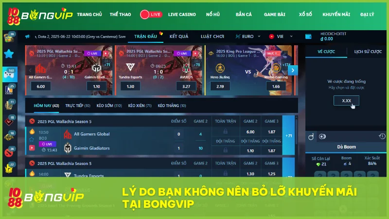 Hướng dẫn sử dụng khuyến mãi Bong Vip hiệu quả 2025 để rút tiền thật 2 Khuyến mãi BongVip giúp bạn tăng vốn cược dễ dàng và mở rộng cơ hội rút thưởng thật