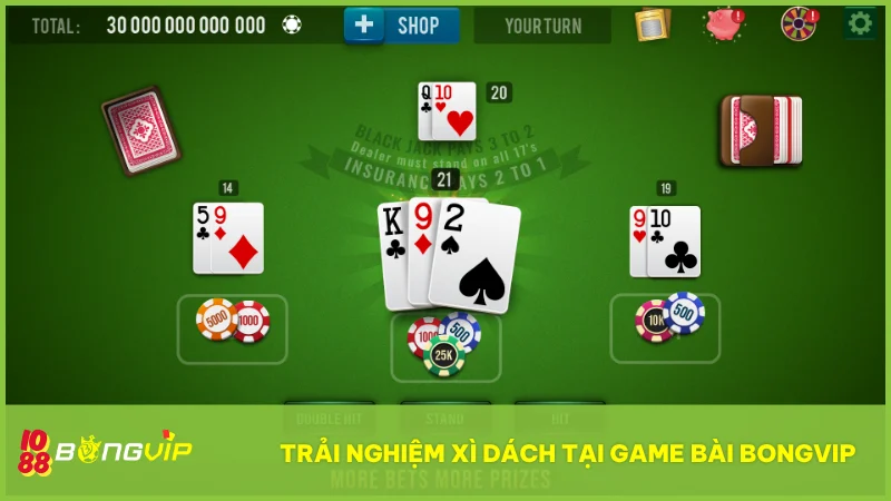 Xì Dách BongVip IO88 có gì hấp dẫn? Hướng dẫn chơi chuẩn cho mọi cấp độ 2 Xì Dách tại BongVip là trò chơi bài đối kháng hấp dẫn với nhiều sảnh cược phù hợp mọi cấp độ người chơi